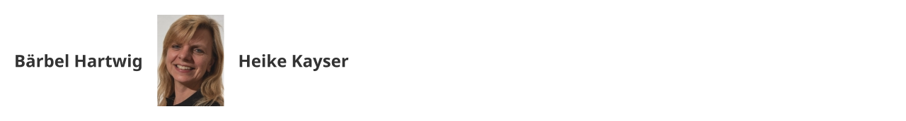 Bärbel Hartwig Heike Kayser